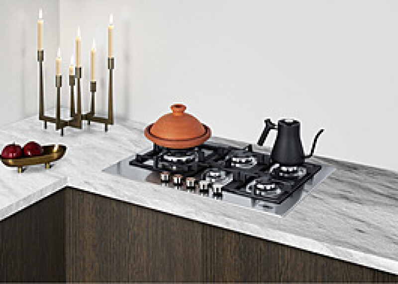 30" Wide 5-Burner Gas Cooktop In Stainless Steel GCJ5SS