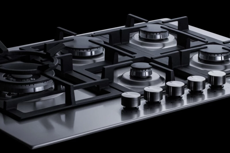 30" Wide 5-Burner Propane Gas Cooktop GCJ5SSLP