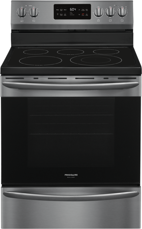 30" Freestanding Electric Range with Steam Clean GCRE3038AD