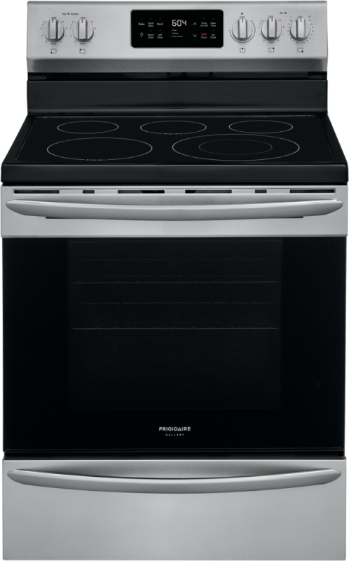 30" Electric Range with Steam Clean GCRE3038AF