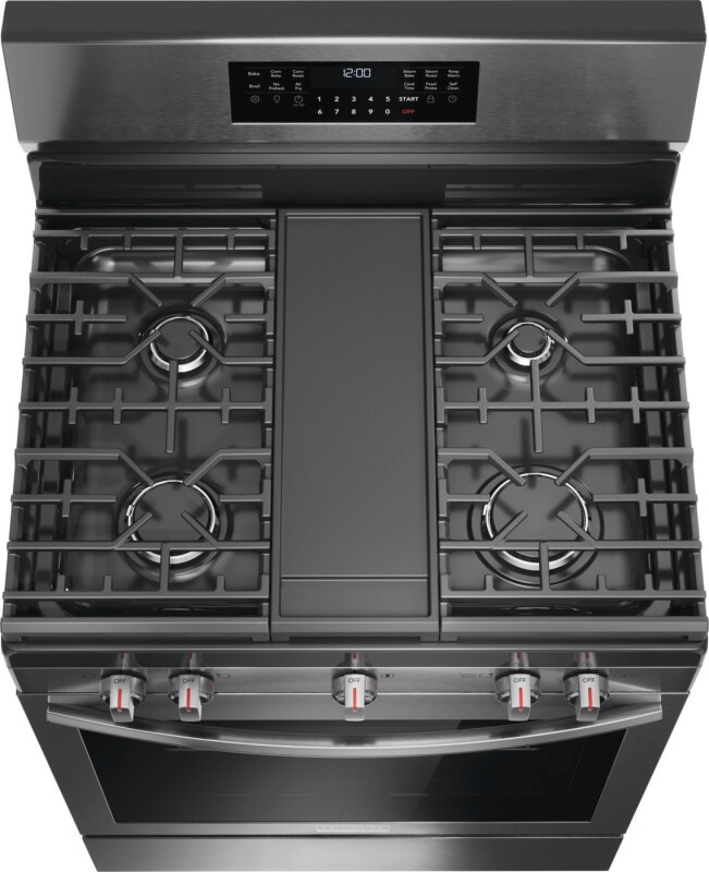 30" Gas Range with No Preheat + Air Fry GCRG3060BF