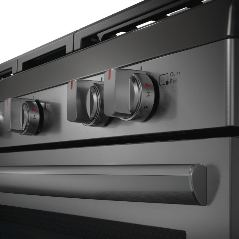 30" Gas Range with No Preheat + Air Fry GCRG3060BF
