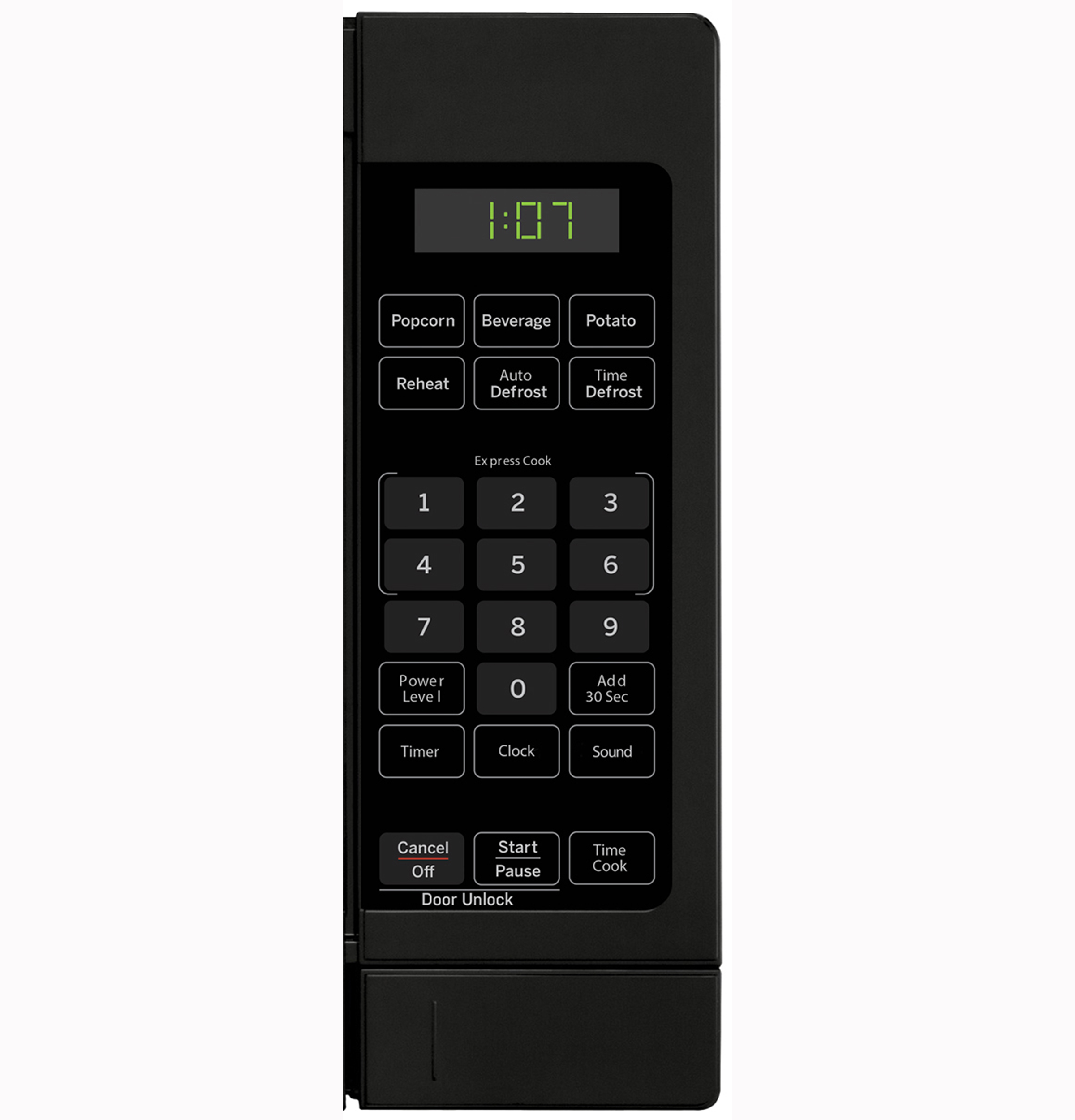 0.7 Cu. Ft. Capacity Countertop Microwave Oven GCST07N1WBB