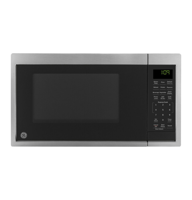 GE 0.9 Cu.Ft. Countertop Microwave Oven, 900W Gray GCST09N1WSS Picture 1