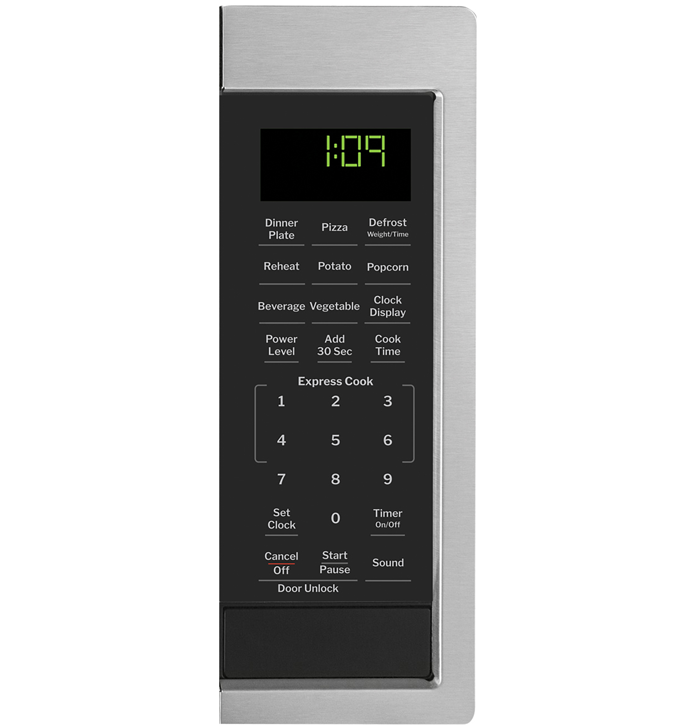 0.9 Cu. Ft. Capacity Countertop Microwave Oven GCST09N1WSS