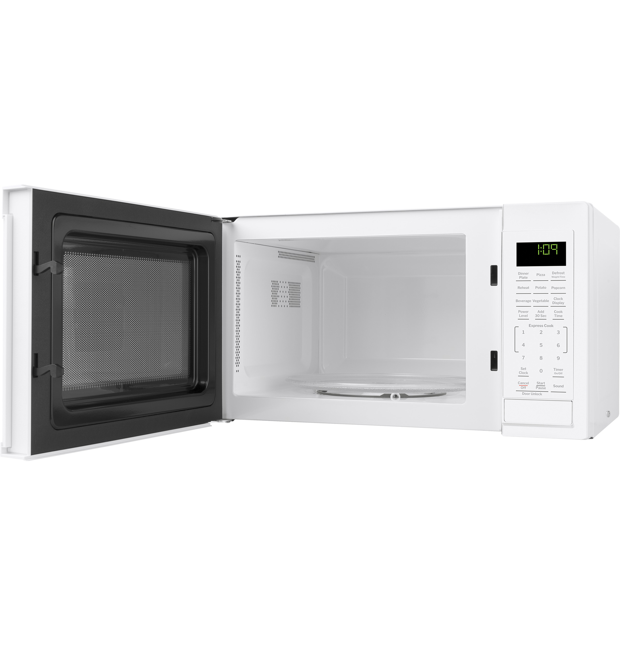 0.9 Cu. Ft. Capacity Countertop Microwave Oven GCST09N1WWW