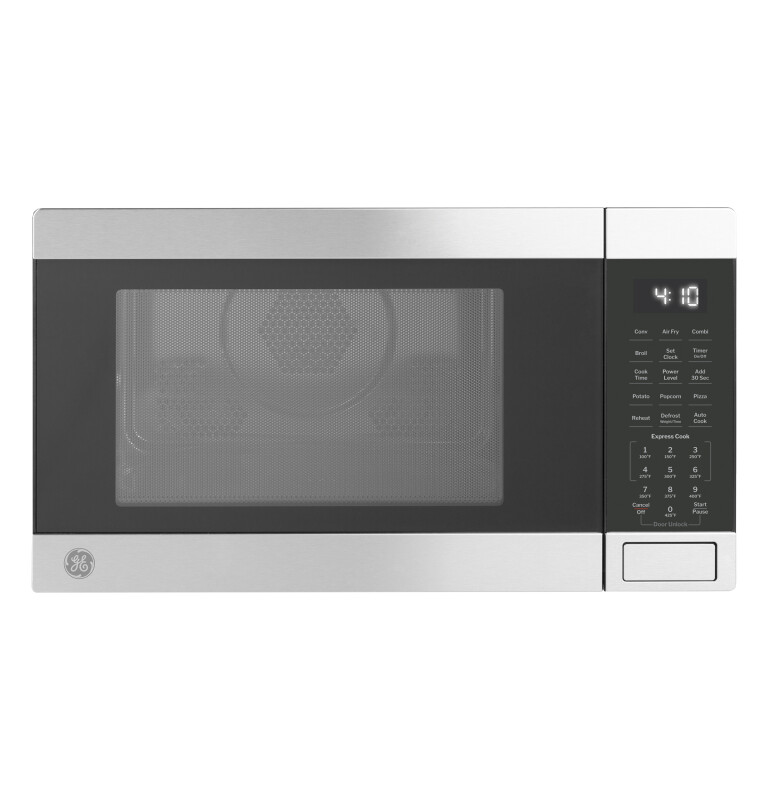GE 1.0 Cu. Ft. Capacity Countertop Convection Microwave Oven with Air Fry Black GCST10A1WSS Picture 1