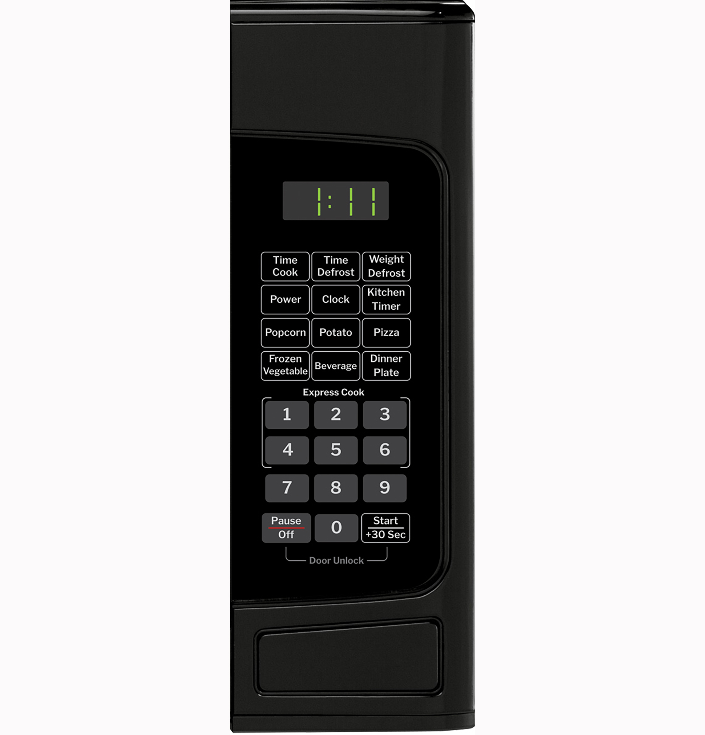 1.1 Cu. Ft. Capacity Countertop Microwave Oven GCST11N1WBB