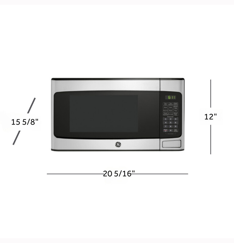 1.1 Cu. Ft. Capacity Countertop Microwave Oven GCST11X1WSS