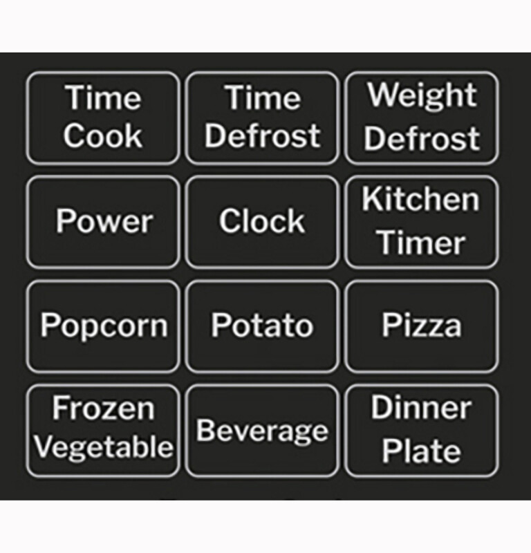 1.1 Cu. Ft. Capacity Countertop Microwave Oven GCST11X1WSS