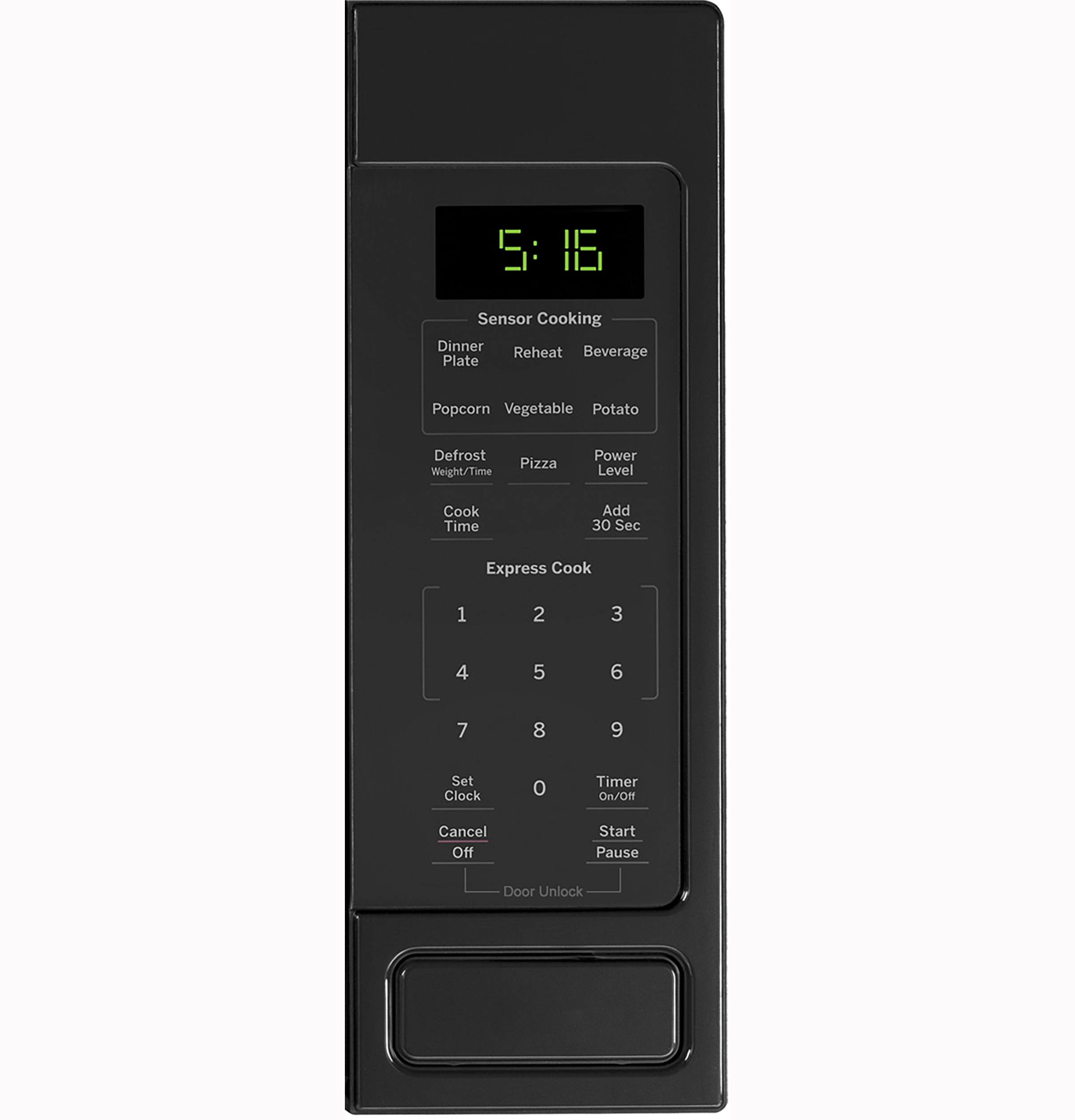 1.6 Cu. Ft. Countertop Microwave Oven GCST16S1WBB