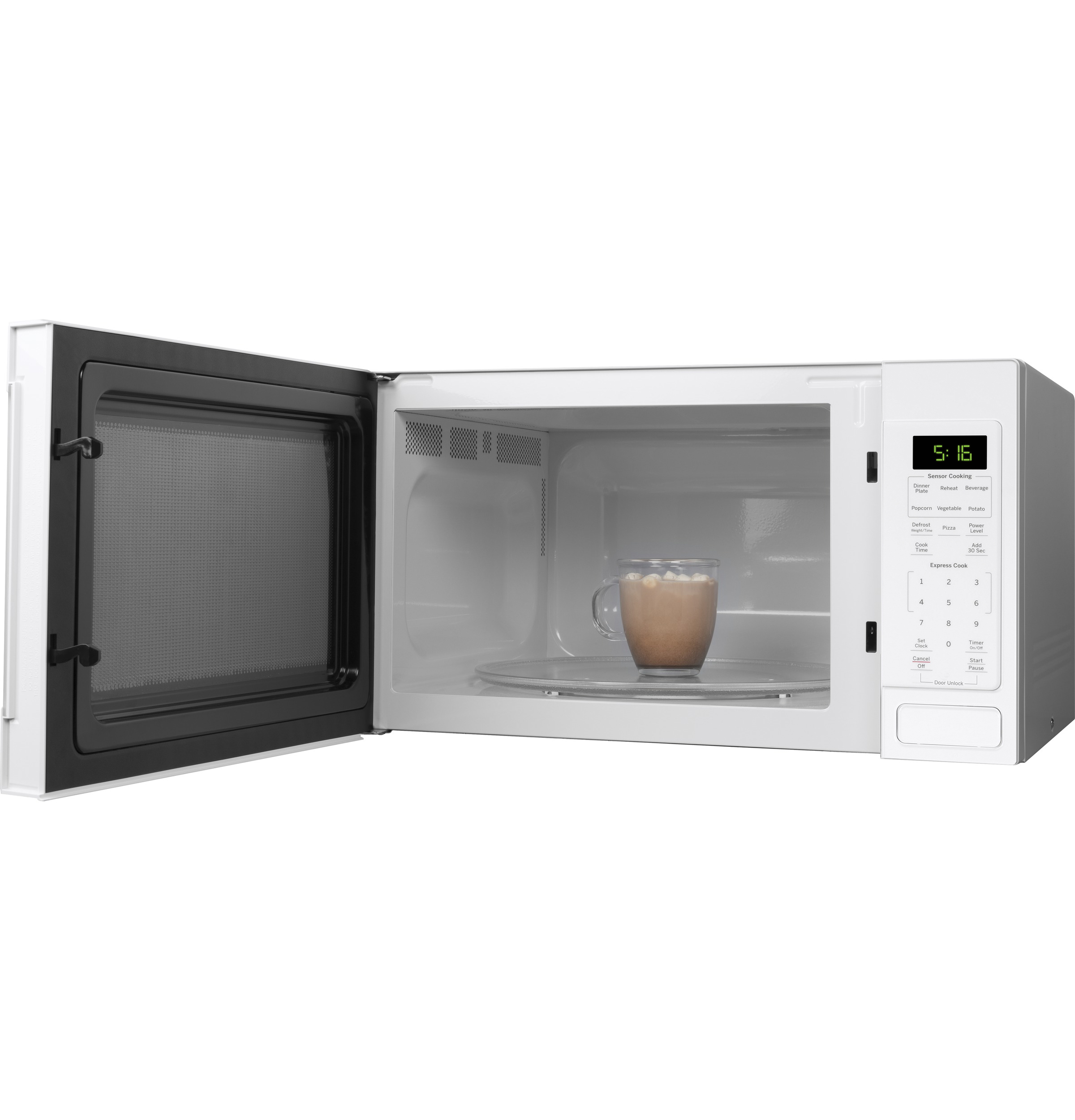 1.6 Cu. Ft. Countertop Microwave Oven GCST16S1WWW