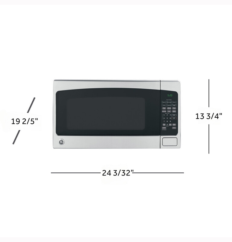 2.0 Cu. Ft. Capacity Countertop Microwave Oven GCST20S1WSS