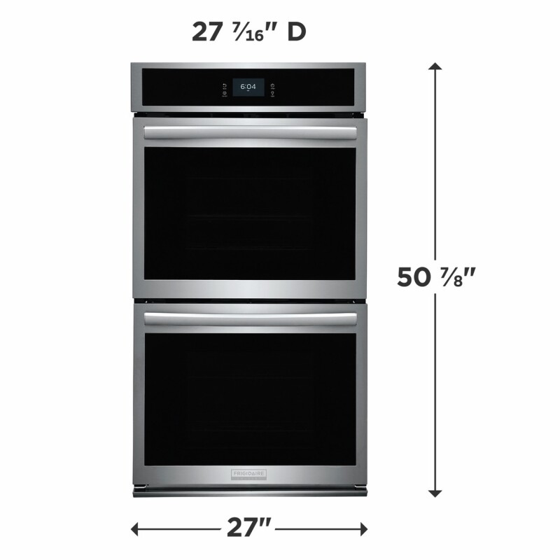 27" Double Electric Wall Oven with Total Convection GCWD2767AF
