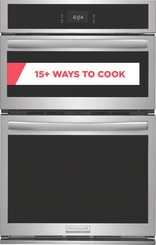 27" Electric Wall Oven and Microwave Combination with 15+ Ways To Cook GCWM2767AF