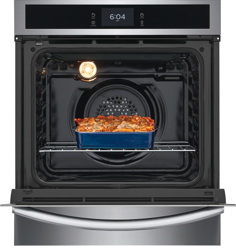 24" Single Electric Wall Oven with Air Fry GCWS2438AW