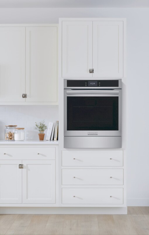 24" Single Electric Wall Oven with Air Fry GCWS2438AW