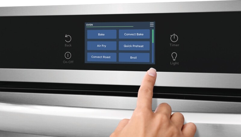 24" Single Electric Wall Oven with Air Fry GCWS2438AW