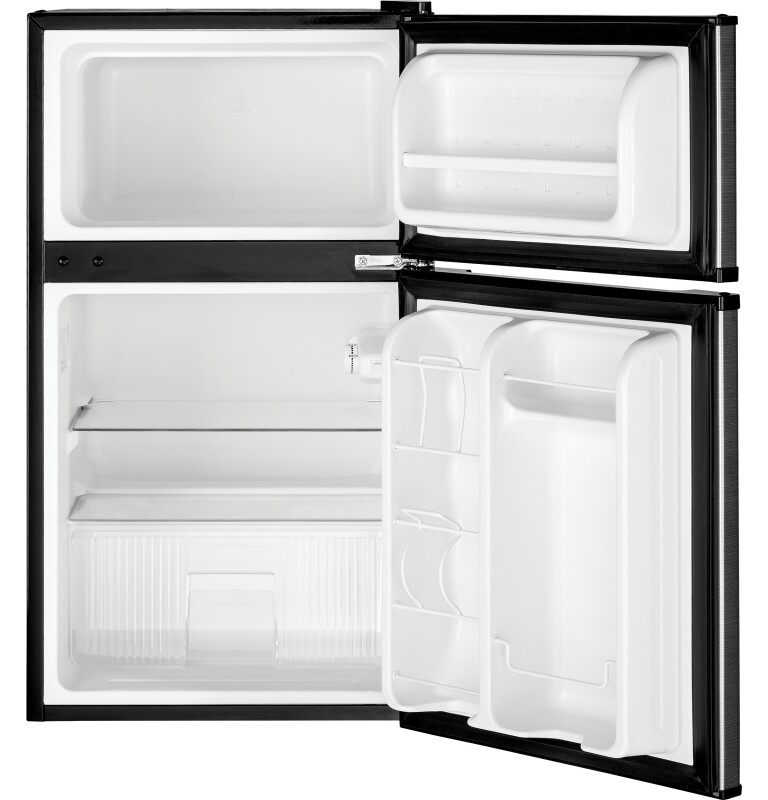 Double-Door Compact Refrigerator GDE03GLKLB