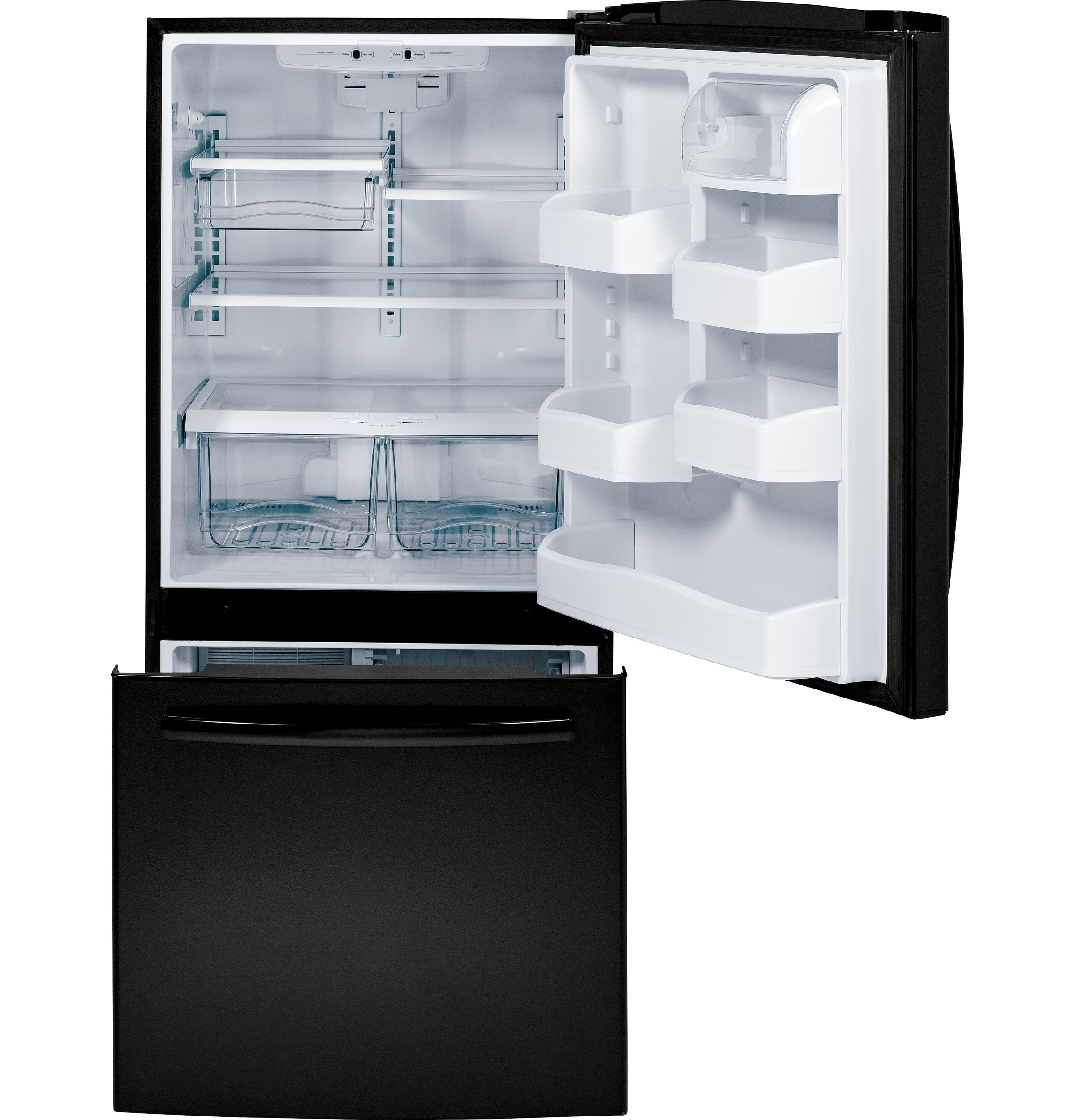 20.2 Cu. Ft. Bottom-Freezer Refrigerator GDE20ETEBB