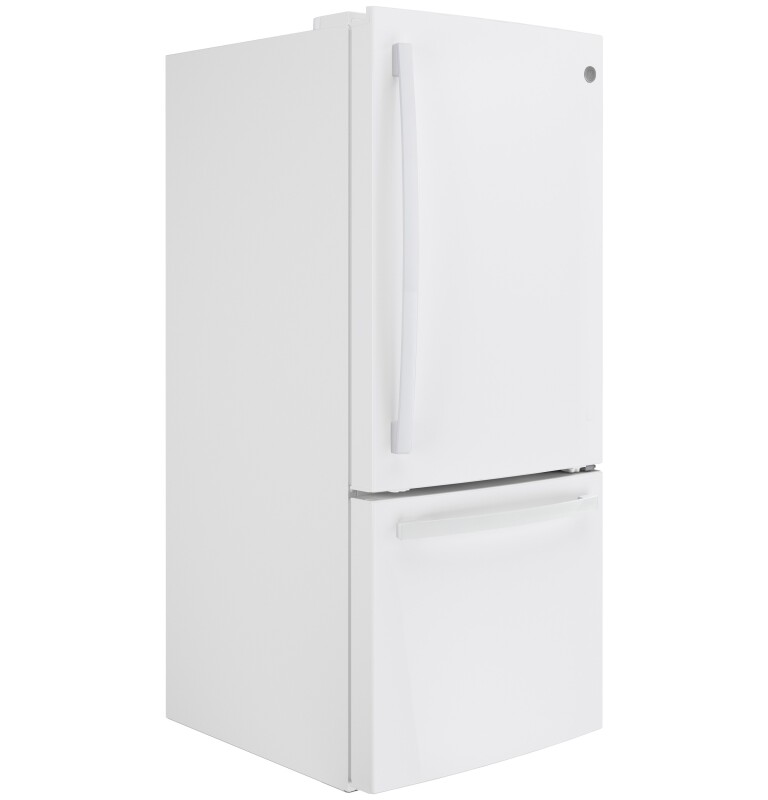 21.0 Cu. Ft. Bottom-Freezer Refrigerator GDE21EGKWW