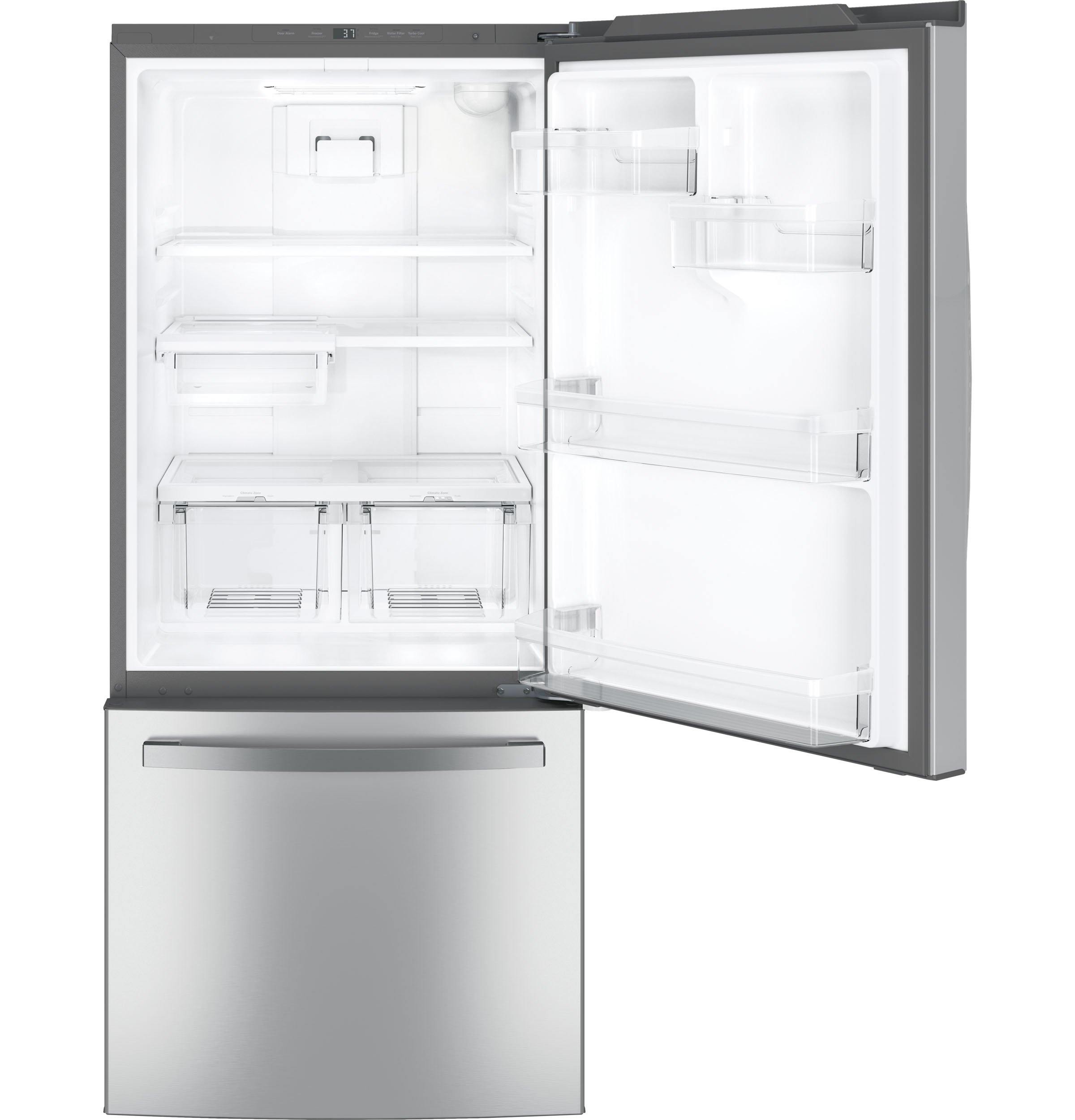 21.0 Cu. Ft. Bottom-Freezer Refrigerator GDE21EYKFS
