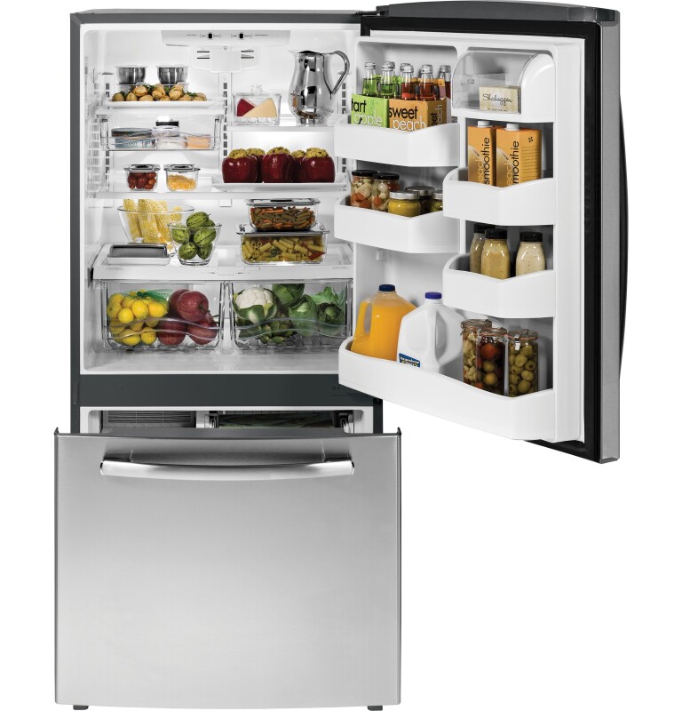 23.1 Cu. Ft. Bottom-Freezer Refrigerator GDE23ESESS