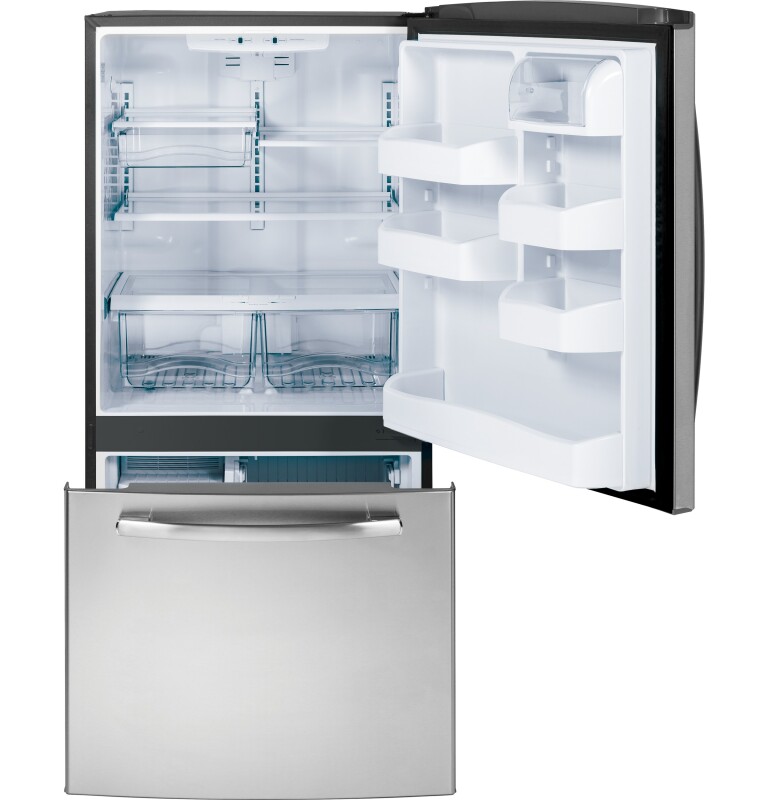 23.1 Cu. Ft. Bottom-Freezer Refrigerator GDE23ESESS
