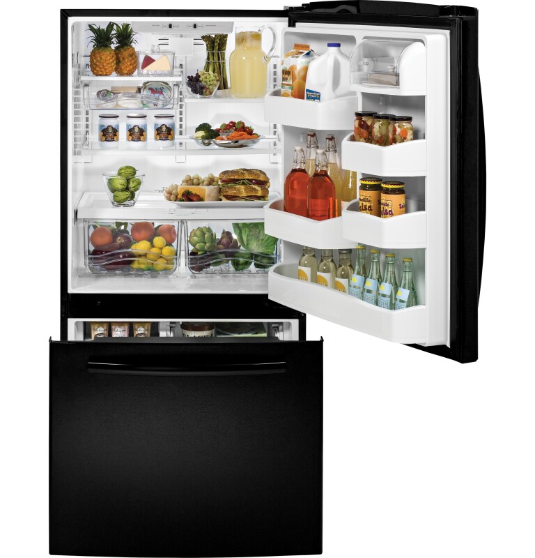 23.1 Cu. Ft. Bottom-Freezer Refrigerator GDE23ETEBB