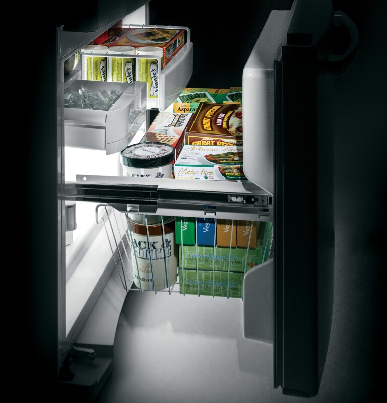 23.1 Cu. Ft. Bottom-Freezer Refrigerator GDE23ETEWW