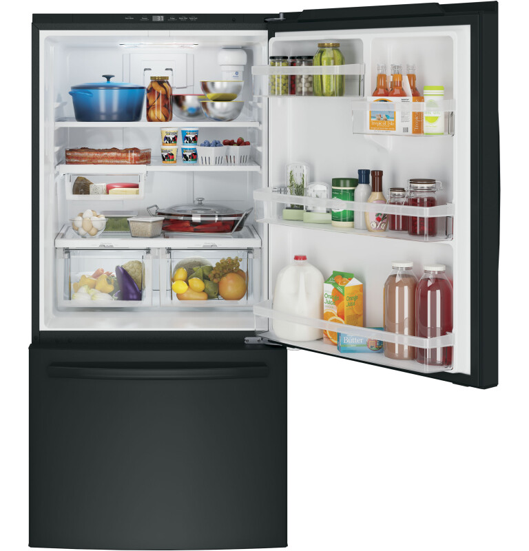 24.9 Cu. Ft. Bottom-Freezer Drawer Refrigerator GDE25EGKBB