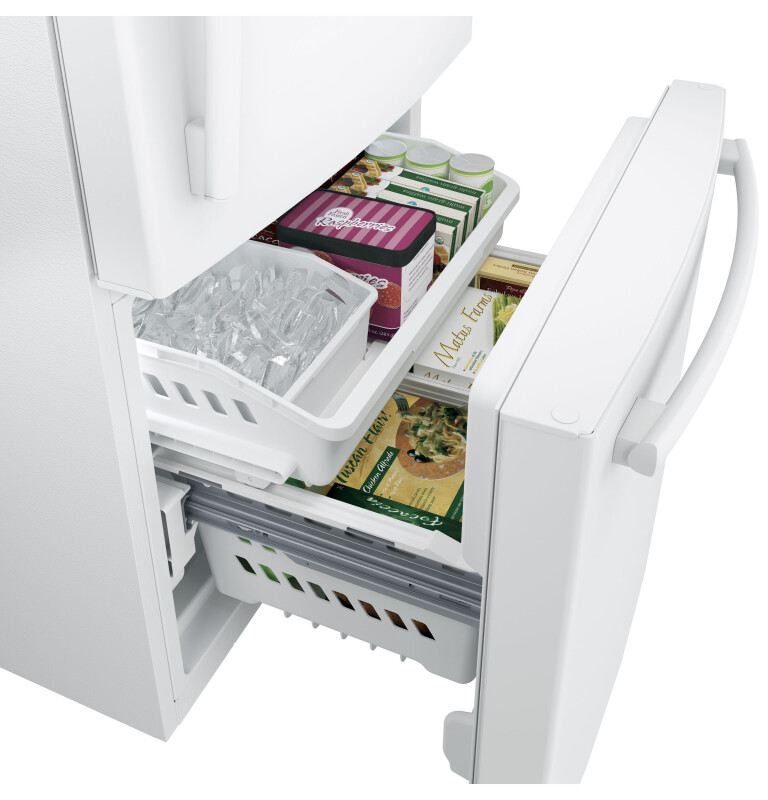 24.9 Cu. Ft. Bottom-Freezer Drawer Refrigerator GDE25EGKWW