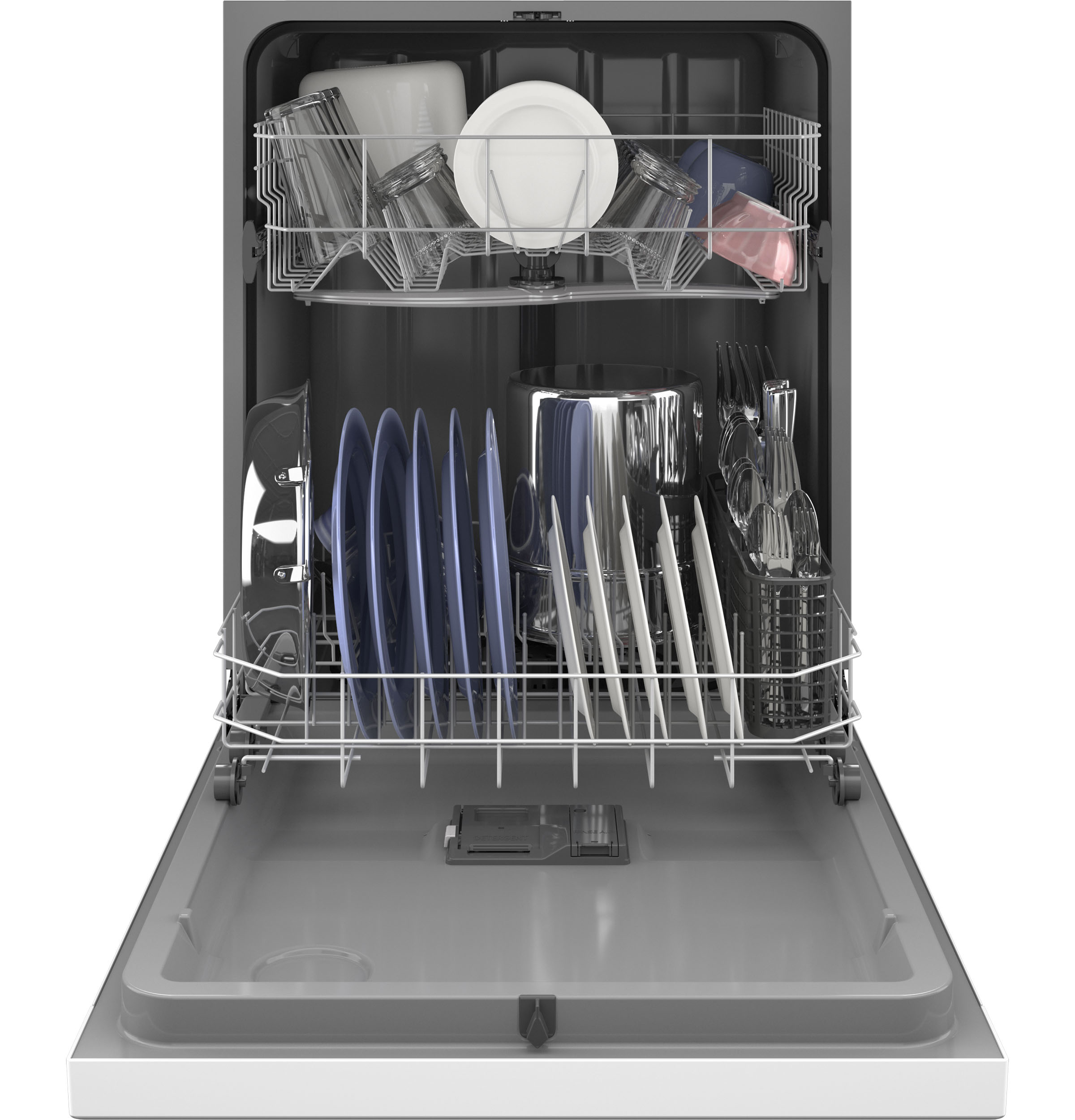 Dishwasher with Front Controls with Power Cord GDF511PGRWW