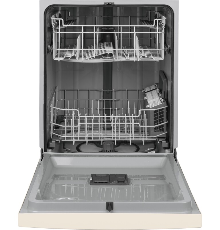 Front Control with Plastic Interior Dishwasher with Sanitize Cycle & Dry Boost GDF530PGMCC