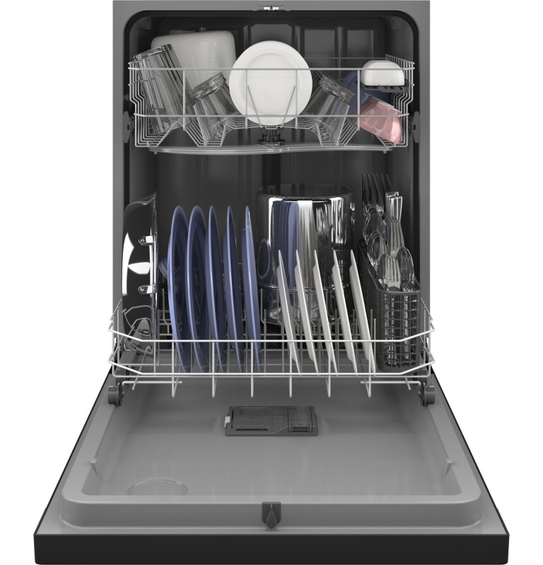Ge® Energy Star® Dishwasher With Front Controls GDF535PGRBB