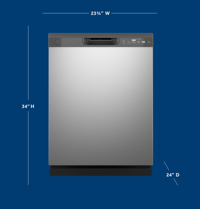 Dishwasher with Front Controls GDF535PSRSS