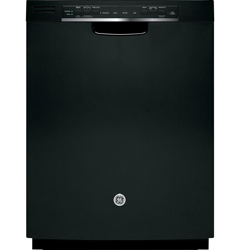 Hybrid Stainless Steel Interior Dishwasher with Front Controls GDF540HGDBB