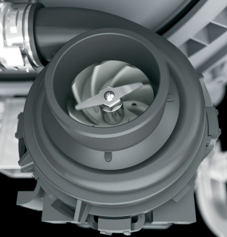 Hybrid Stainless Steel Interior Dishwasher with Front Controls GDF540HGDBB