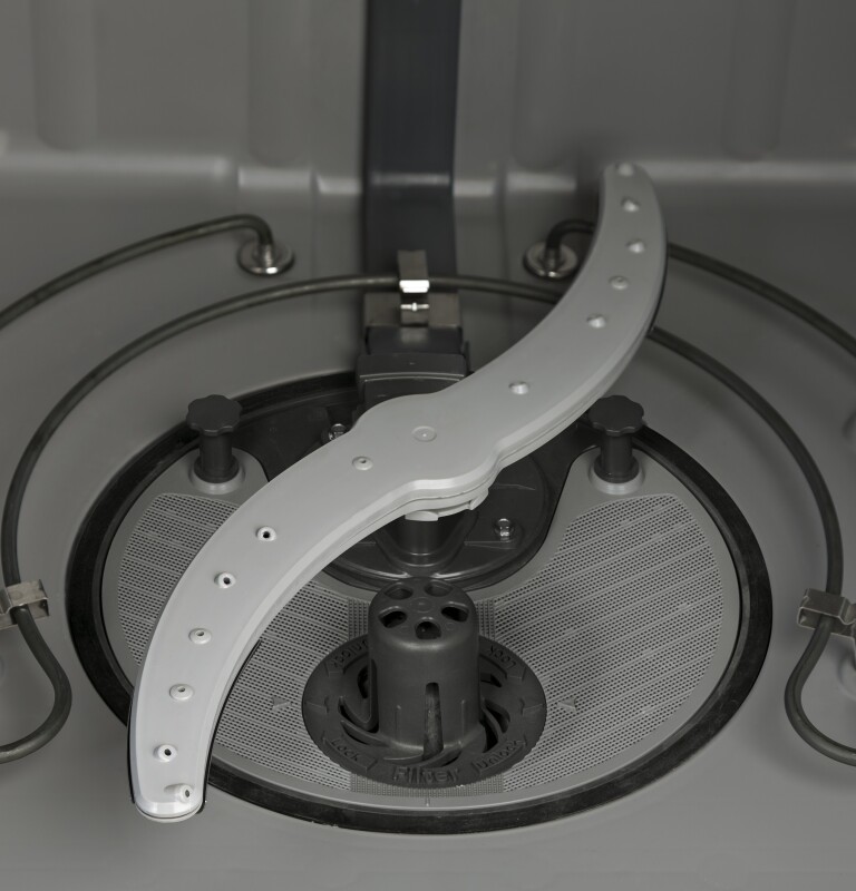 Hybrid Stainless Steel Interior Dishwasher with Front Controls GDF540HSFSS