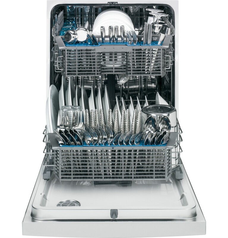 Stainless Steel Interior Dishwasher with Front Controls GDF570SGFBB