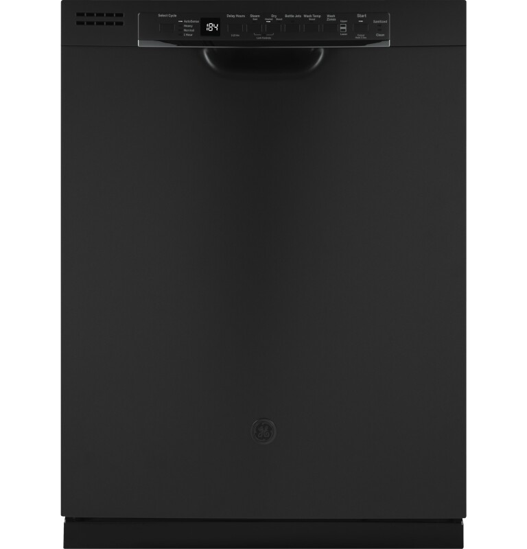 Front Control with Plastic Interior Dishwasher with Sanitize Cycle & Dry Boost GDF630PSMSS
