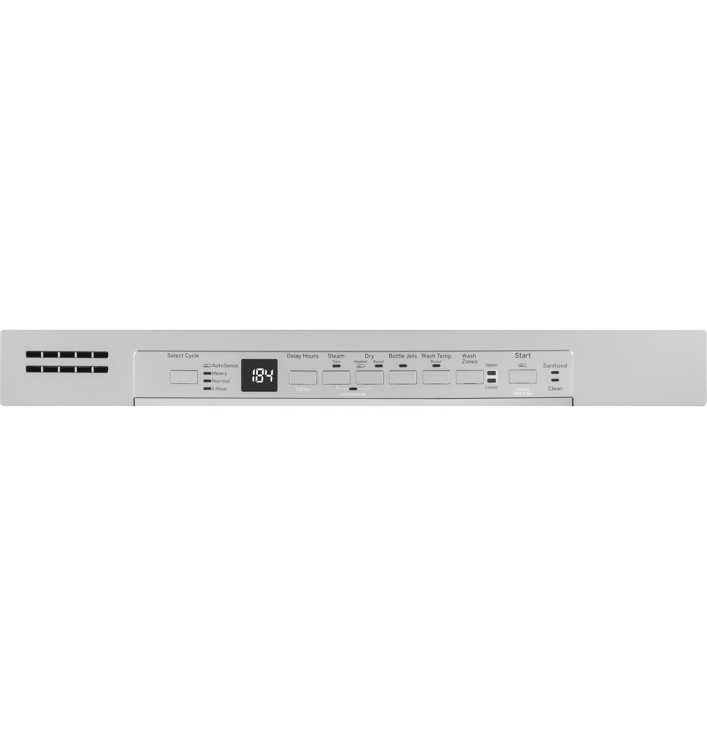 Front Control with Stainless Interior Door Dishwasher with Sanitize Cycle & Dry Boost GDF640HSMSS
