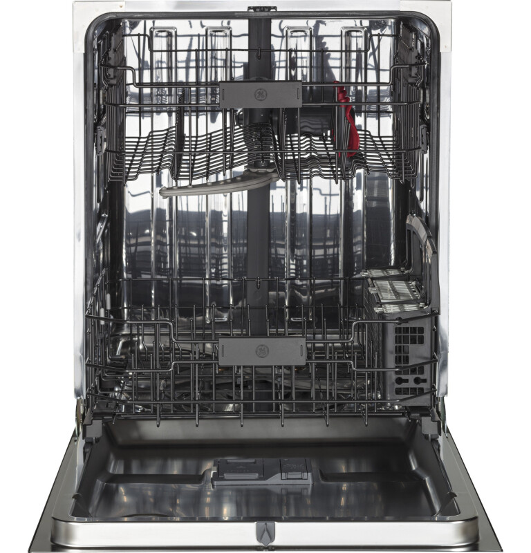 Stainless Steel Interior Dishwasher with Front Controls GDF650SGJWW