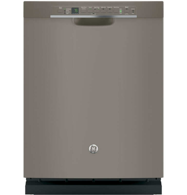 Stainless Steel Interior Dishwasher with Front Controls GDF650SGJBB