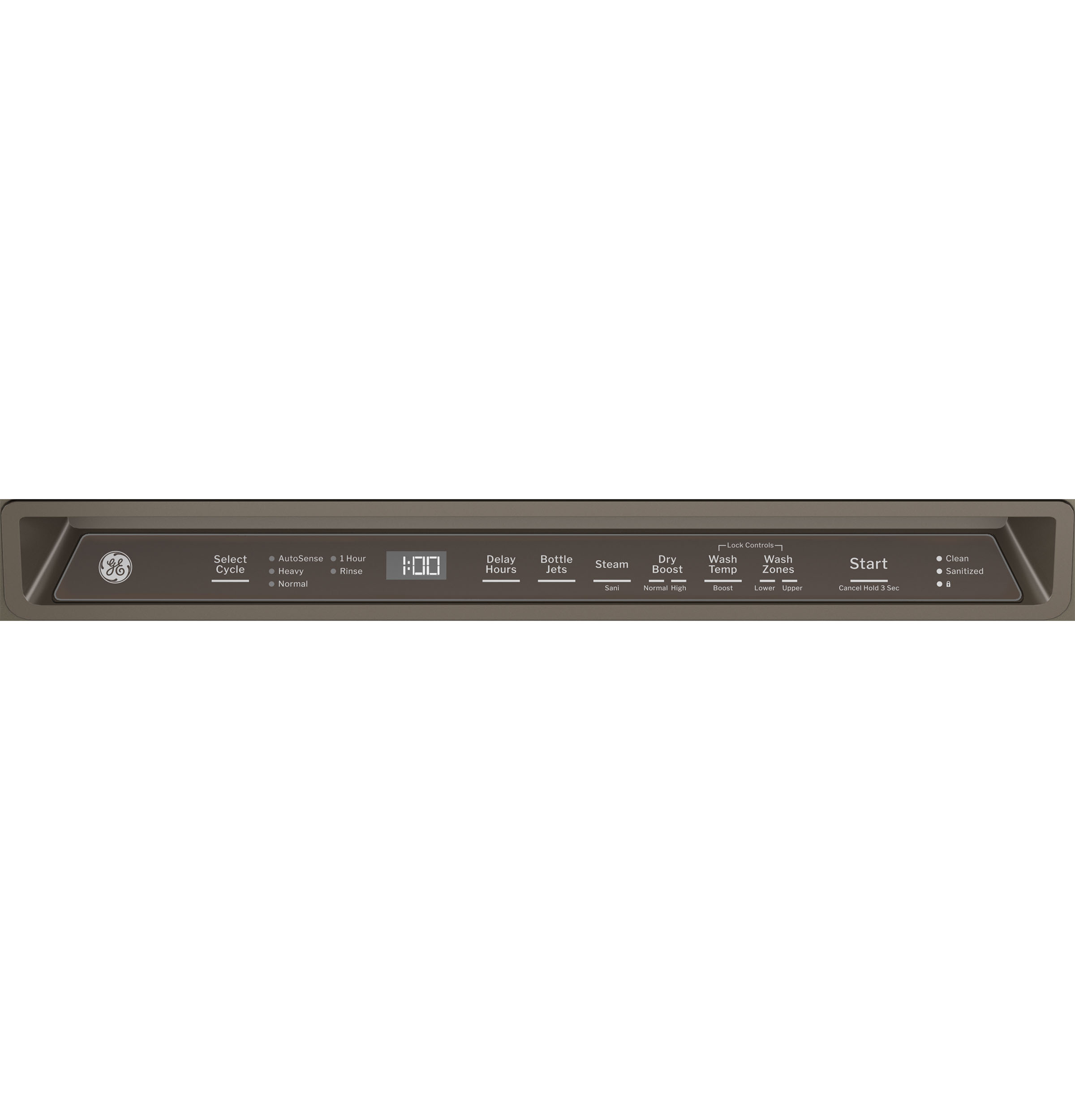 Ge® Energy Star® Front Control With Stainless Steel Interior Dishwasher With Sanitize Cycle GDF650SMVES