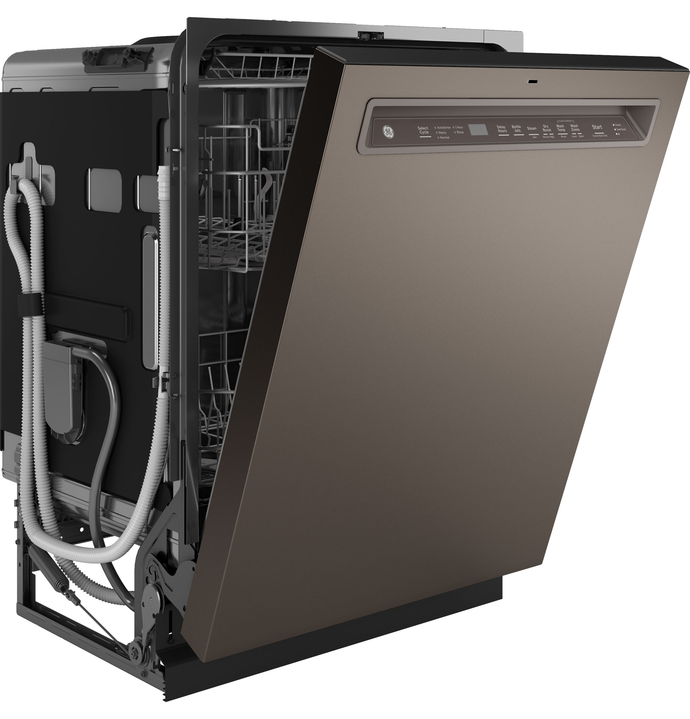 Ge® Energy Star® Front Control With Stainless Steel Interior Dishwasher With Sanitize Cycle GDF650SMVES
