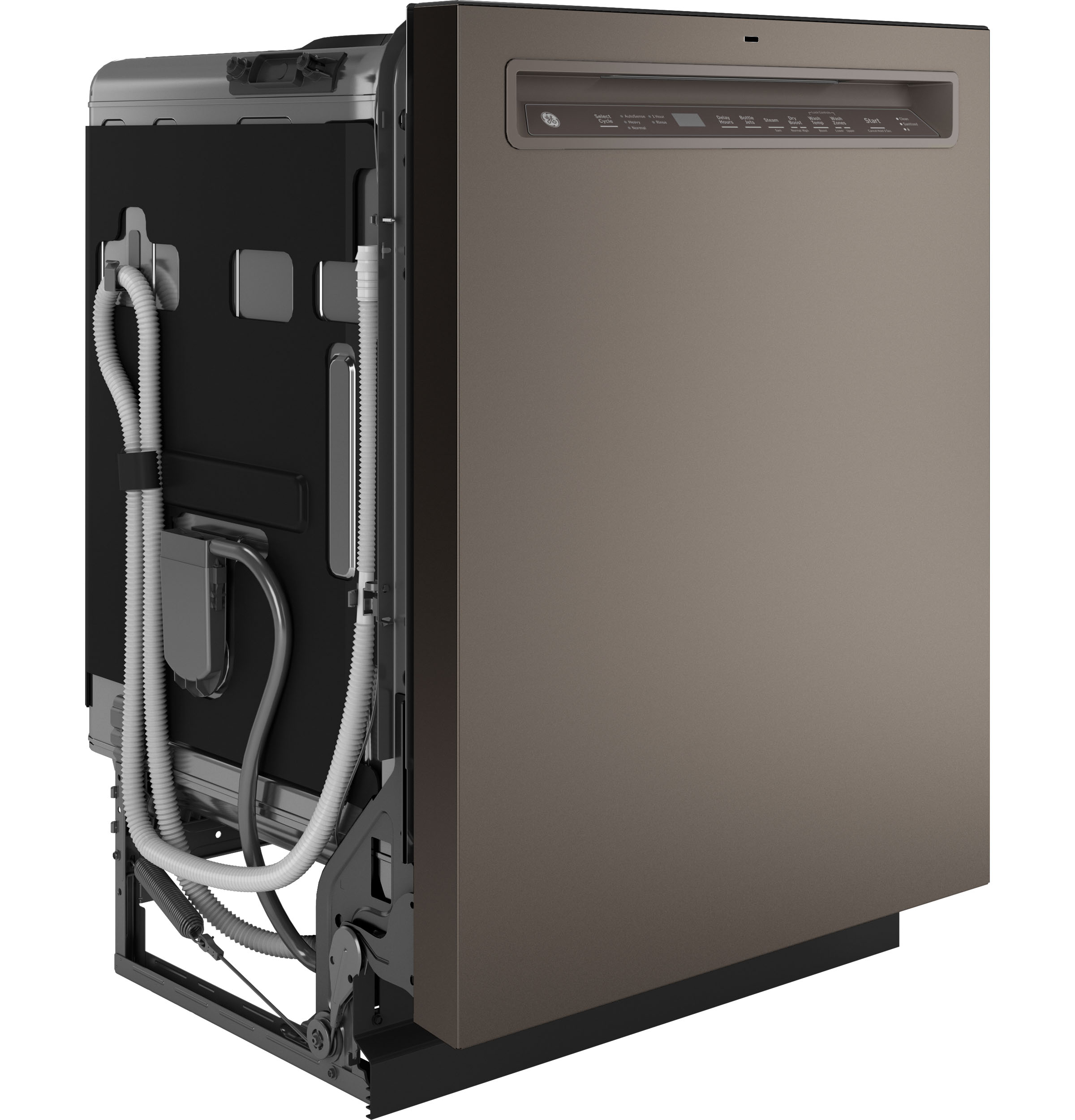 Ge® Energy Star® Front Control With Stainless Steel Interior Dishwasher With Sanitize Cycle GDF650SMVES