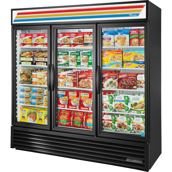 Swing Door Low Temp Freezer with Hydrocarbon Refrigerant~True Standard Look Version 01 GDM72FLTFHCTSL01