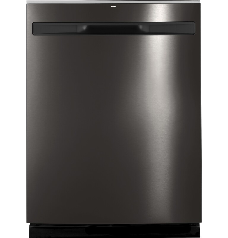 Hybrid Stainless Steel Interior Dishwasher with Hidden Controls GDP615HBMTS