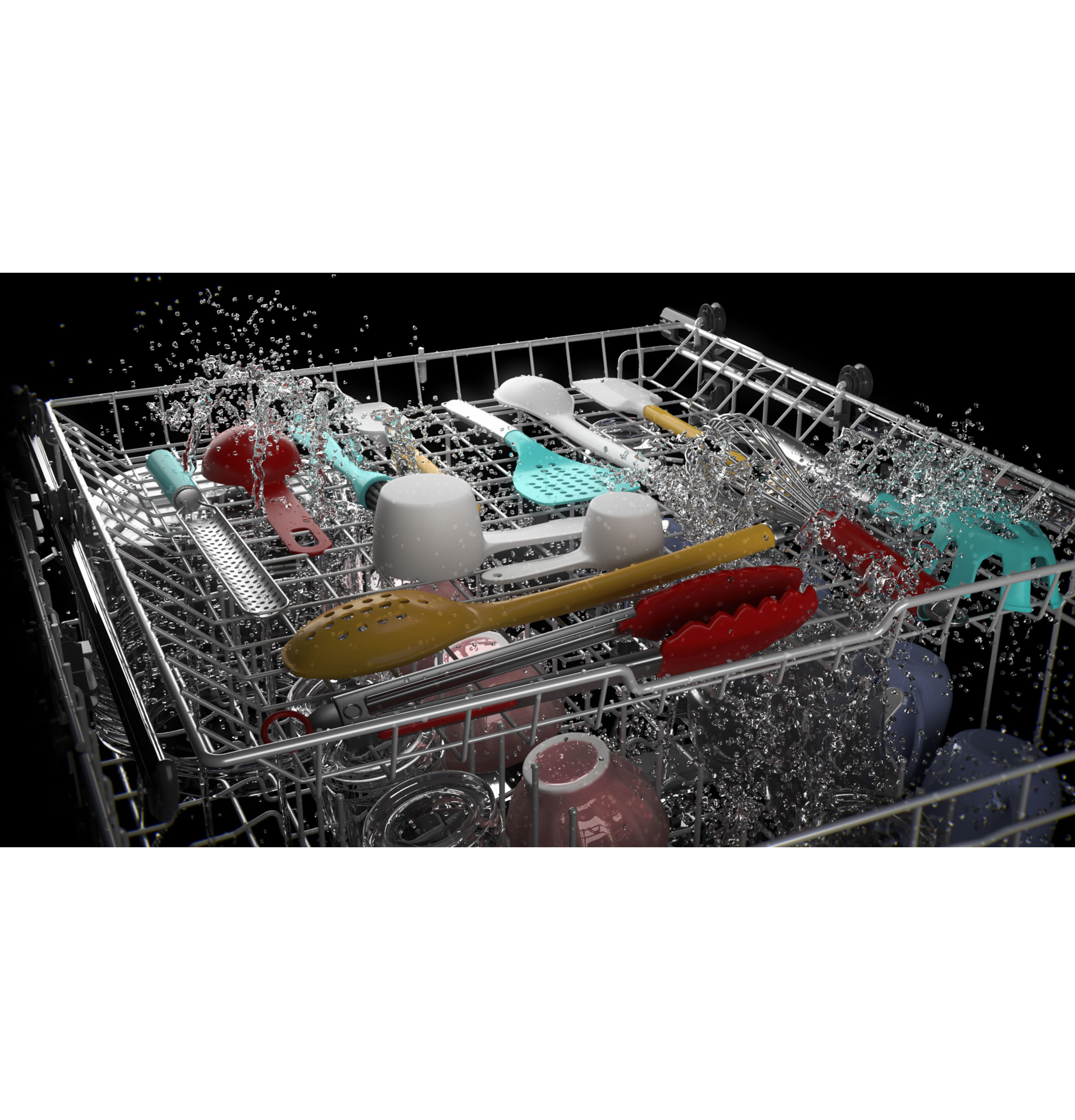 Top Control with Plastic Interior Dishwasher with Sanitize Cycle & Dry Boost GDP630PMRES